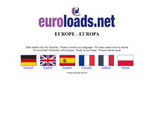 Tablet Screenshot of euroloads.net